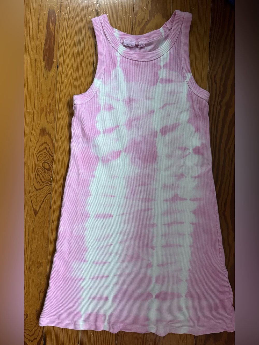 Gap Kids Pink Tie-Dye Tank Dress